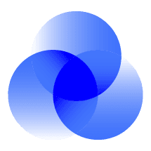 세 개의 원이 다이어그램처럼 모여있는 그림